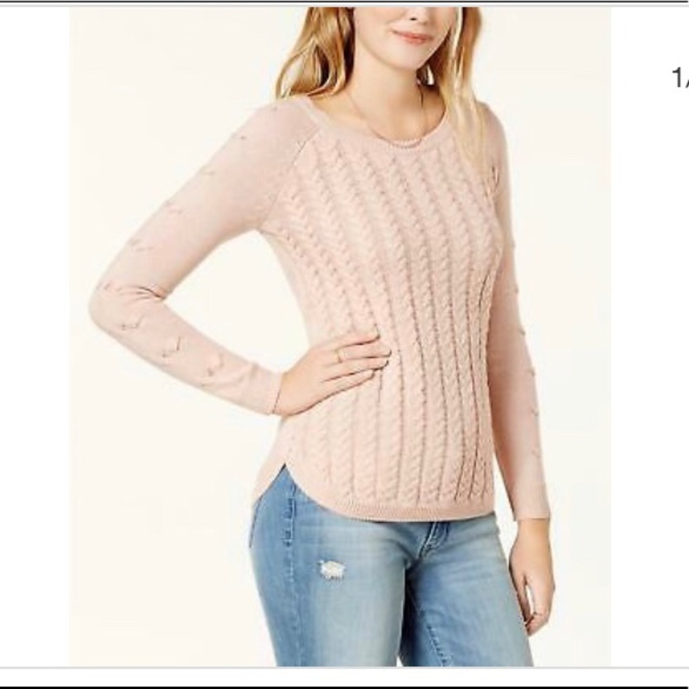 Cute light pink sweater